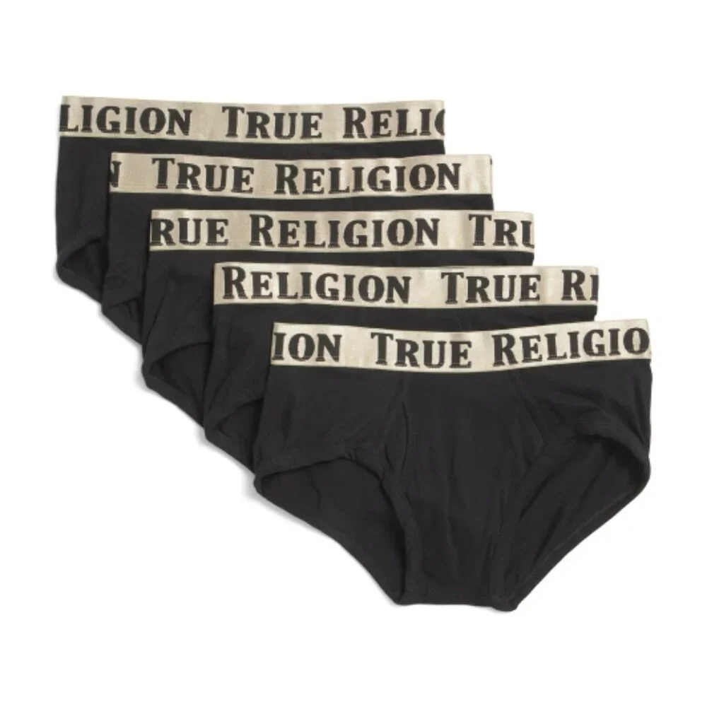 True Religion 5 pk Cotton Briefs NIB